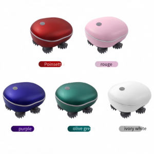 Mini masajeador eléctrico portátil recargable de mano con diseño ergonómico, masajeador corporal relajante para cuello, espalda, piernas y hombros, vibración potente para aliviar tensión muscular, mejorar la circulación, Mayoreo YD-85501