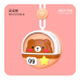 Mini ventilador USB colgante sin aspas con diseño de animalitos espaciales, portátil y recargable ideal para niños y verano, Mayoreo FS-0213
