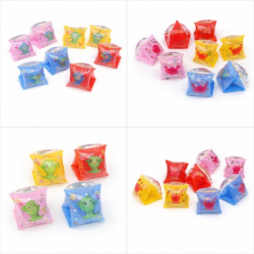 Manguitos inflables infantiles ideales para alberca, playa y parques acuáticos. Fabricados en material ligero y resistente, Por mayoreo 1343-28