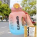 Botella de agua en forma de barril grande de 1600ml 1600