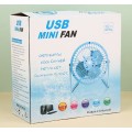 Mini ventilador portátil de mesa con carga USB 1798
