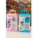 Cajero automático infantil electrónico con diseño de robot y lector digital, alcancía educativa que acepta billetes y monedas, juguete interactivo con teclado y luces para niños ideal para fomentar el ahorro y regalar, Mayoreo ATM61