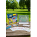 Juego de dibujo 3D con tablero luminoso, plumones fluorescentes y lentes 3D incluidos, juguete creativo y educativo para niños, ideal para desarrollar la imaginación y el arte 3D 15*14cm, Mayoreo TOY722