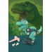 Juego de dinosaurios desmontables con taladro eléctrico y herramientas – Juguetes educativos para niños, armado y desarmado de figuras de dinosaurio, Mayoreo TOY530
