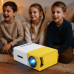 Mini proyector LED portátil con entrada HDMI, USB y AV, proyección de hasta 60 pulgadas, compatible con TV, computadora, consola y smartphone – Ideal para cine en casa y presentaciones, Mayoreo ZE-TYY01