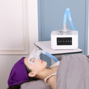Máquina de terapia facial con vapor frío y caliente ajustabl, equipo profesional SPA para hidratación profunda, relajación y limpieza facial, uso en salón o estética, Mayoreo GS-665 