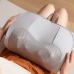 Almohada masajeadora eléctrica con calor infrarrojo y función de amasado profundo, cojín ergonómico para cuello, espalda y cintura, ideal para aliviar tensión muscular, relajar cervicales y mejorar la circulación, Mayoreo AB-1012