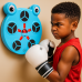 Panel de boxeo interactivo infantil con luces LED y música, tablero electrónico con diseño de rana para entrenamiento de reflejos, coordinación y diversión, juguete educativo deportivo para niños con sensores de golpe, Mayoreo STC-24