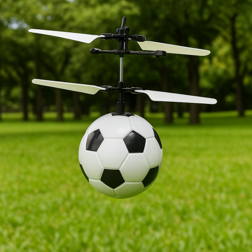 Helicóptero volador balón de fútbol con luces LED, juguete recargable con sensor de movimiento, dron esférico interactivo para niños, divertido y resistente para interiores y exteriores, Mayoreo TOY635