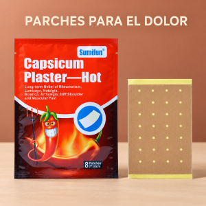 Parches de capsicum Sumifun Capsicum Plaster-HOT. Disponibles para compra por mayoreo.