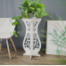 Base Decorativa para Macetas de Madera Blanca – Soporte Elegante para Plantas o Jarrones Estilo Vintage, mayoreo YZ25011915 
