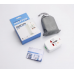 Adaptador universal de corriente para viaje con protector de sobrecarga y entrada internacional , mayoreo 81207