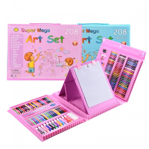 Set para dibujar y colorear de 208pzs 2660