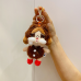 Muñecos colgantes de peluche kawaii edición especial, diseño tierno con disfraces variados de animales, ideales para mochilas, llaveros, decoración de bolsas, regalo perfecto para niñas, Mayoreo W-FMRW5235
