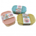 lonchera de plástico con compartimentos, tapa hermética y diseño pastel – ideal para lunch escolar o de oficina mayoreo 81202