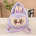 bolsita de peluche infantil de labubu, bandolera suave para niñas, ideal para regalo o paseo, mayoreo 0739