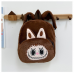 Mochila de felpa infantil con diseño de labubu, suave y ligera, colores surtidos para niña, mayoreo 0740 