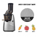 Extractor de Jugo Eléctrico Prensado en Frío de Alta Potencia, Slow Juicer Profesional con Filtro para Frutas y Verduras, deal para Jugos Naturales, Saludables y Nutritivos, Diseño Moderno y Silencioso, Mayoreo ZJZ44