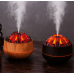 Humidificador difusor de aromas diseño chimenea efecto llama carbón luces led purificador de aire silencioso portátil ideal para hogar oficina y dormitorio relajación aromaterapia decoración moderna, Mayoreo JSQ449
