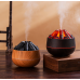 Humidificador difusor de aromas diseño chimenea efecto llama carbón luces led purificador de aire silencioso portátil ideal para hogar oficina y dormitorio relajación aromaterapia decoración moderna, Mayoreo JSQ449