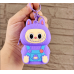 Llavero muñeco BOOMI personaje caricatura de labubu, colgante tierno de silicón con correa decorativa, accesorio divertido para llaves, bolso o mochila, Mayoreo 04- CX188