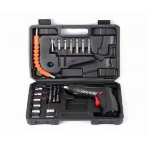 Mini Taladro Eléctrico Recargable con Maletín y Accesorios para Reparaciones en el Hogar y Oficina, Mayoreo D-21595