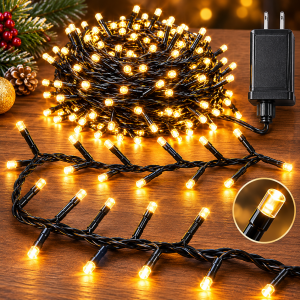 Serie de 200 Luces LED Cálido de 5 Metros para Decoración por Mayoreo
