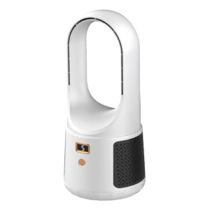 Ventilador Sin Aspas con Pantalla LED y Purificador de Aire Integrado, Diseño Moderno y Silencios, Mayoreo D-21602