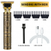 Máquina Profesional de Corte de Cabello Recargable con Diseño Vintage + Peines Guía y Cable USB, Mayoreo D-21627