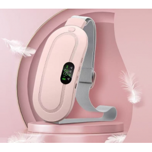 Faja térmica inteligente con control digital y niveles de temperatura ajustables, cinturón calefactor recargable para aliviar cólicos menstruales, proteger la zona lumbar y relajar el abdomen, Mayoreo GS-636 