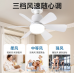 Lámpara de ventilador de techo E27 aspas desmontables para dormitorio y sala de estar, Mayoreo VEN29 