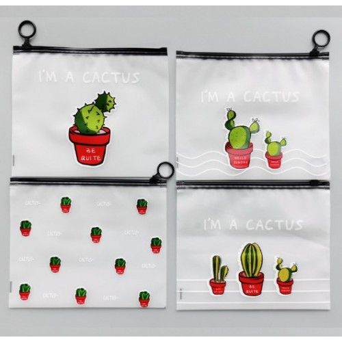 Folder de cactus de 21*17cm B43