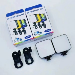 Lámpara LED con pinza para sujeción en celular BGD-1341