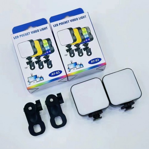 Lámpara LED con pinza para sujeción en celular BGD-1341