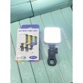 Lámpara LED con pinza para sujeción en celular BGD-1341