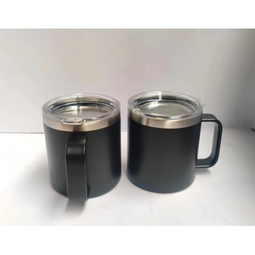 Termo,taza portátil de acero inoxidable para calor y frío con tapa sellada de 420ml BZ412