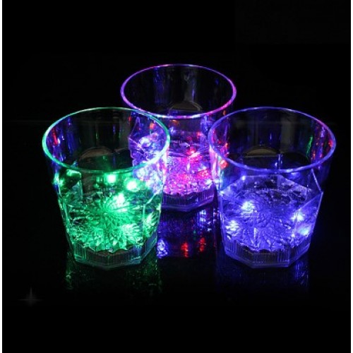 Vaso para fiesta con luces led de 280ml BZ518