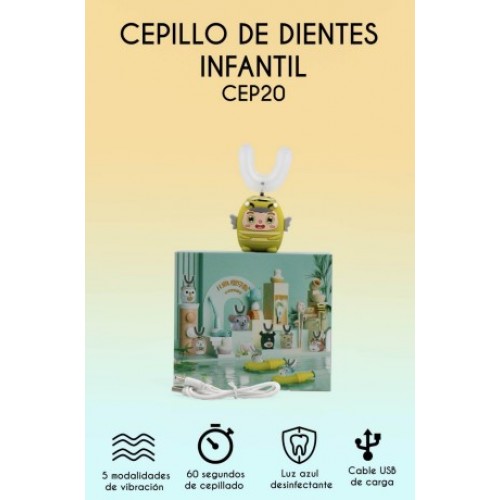 Cepillo de dientes eléctrico infantil CEP20