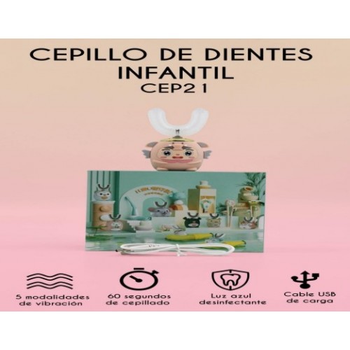 Cepillo de dientes eléctrico infantil CEP21