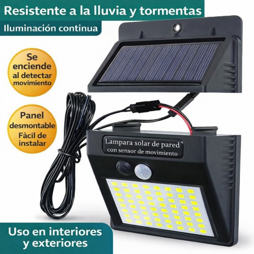 Lampara solar para exteriores 13*9.5cm 30 LEDS al por mayor DT185
