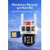 Cámara Red 4G de triple lente 360° y sensor de movimiento EKQ-30402