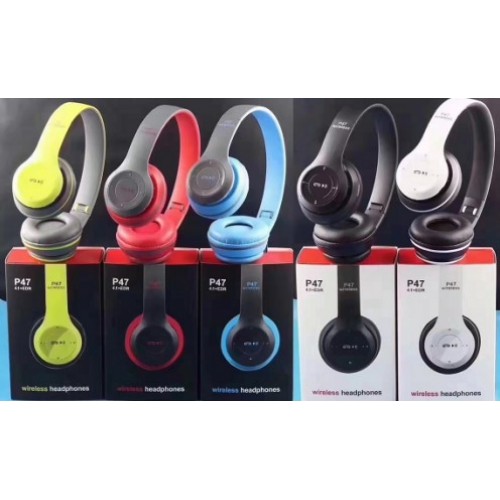 Auriculares bluetooth P47  FM-01