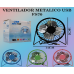 Mini ventilador de metal de 4 pulgadas USB FS70