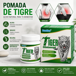 Pomada tópica para masaje corporal, ideal para aplicar en zonas como espalda, cintura, hombros, piernas y articulaciones. Su presentación compacta facilita llevarla en casa, bolso o botiquín, práctico para rutinas de masaje y cuidado personal.