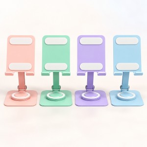 Soporte ajustable para celular con base de escritorio. Ideal para ver videos o realizar videollamadas- Por mayoreo 