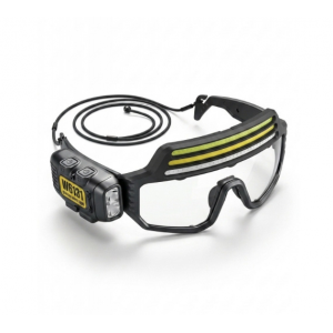 Lentes con linterna LED frontal y lateral, recargables y con sensor de movimiento. Para trabajos de reparación e inspección-Por mayoreo