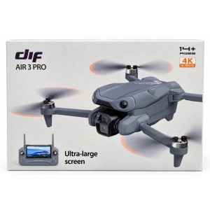 Dron Air 3 Pro con cámara anunciada como 4K y control con pantalla integrada de gran tamaño- Por mayoreo