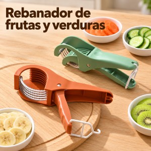 Rebanador y rallador manual de verduras- Corta y ralla verduras fácilmente-Por mayoreo