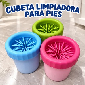 Limpiador de patas para perro tamaño grande, ideal para ayudar a retirar la suciedad después de los paseos- por mayoreo 