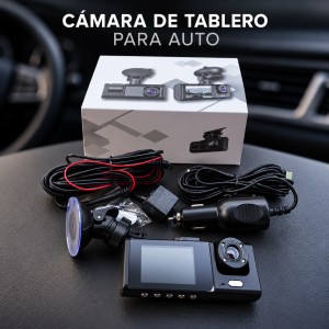 Cámara de tablero para auto con pantalla | Dashcam -Por mayoreo 